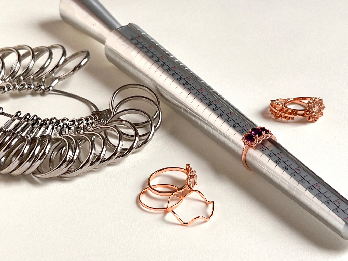Pink / Rose Gold Ring Resizing Service